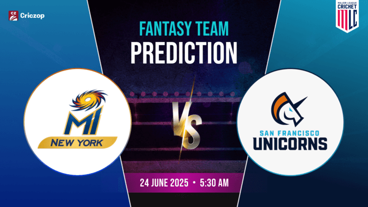 MLC 2025 - MINY vs SFU: Dream11 Prediction